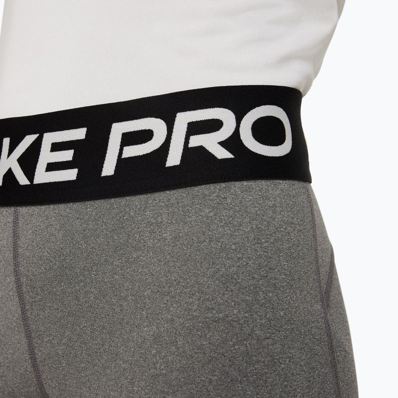 Dětské kraťasy Nike Pro Dri-Fit 5" carbon heather/white 5