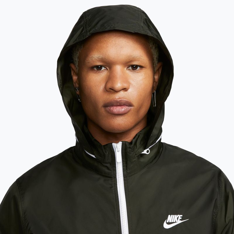 Pánská tepláková souprava Nike Sportswear Club Lined Woven sequoia/white 5