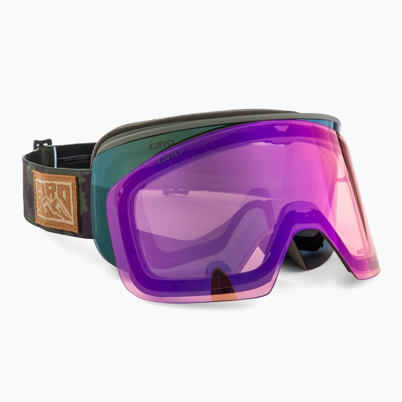 Lyžařské brýle Giro Axis trail green cloud dust/envy/infrared