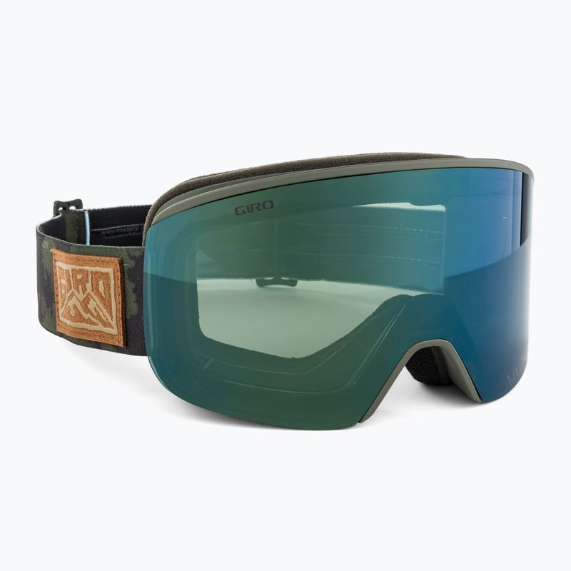 Lyžařské brýle Giro Axis trail green cloud dust/envy/infrared 2