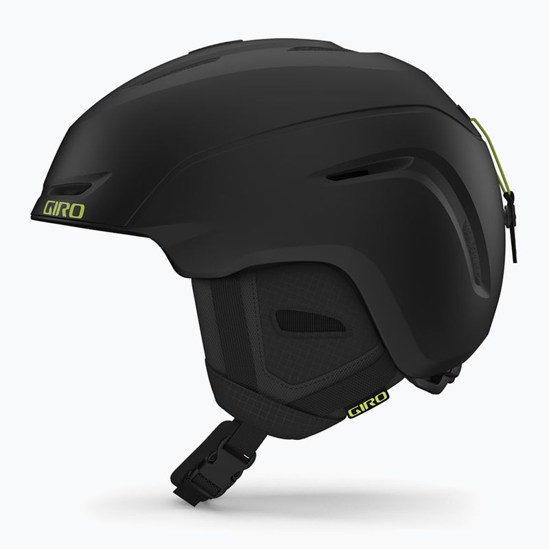 Lyžařská helma Giro Neo matte black/ano green 2
