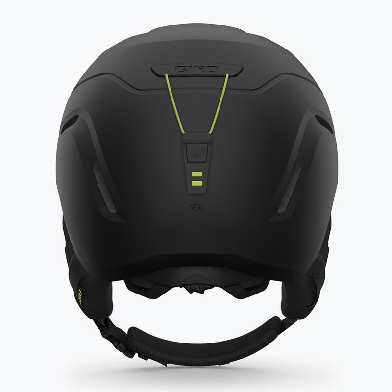 Lyžařská helma Giro Neo matte black/ano green 4