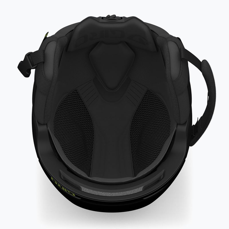Lyžařská helma Giro Neo matte black/ano green 5
