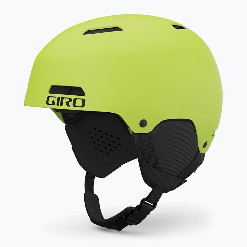 Lyžařská helma Giro Ledge FS matte ano lime
