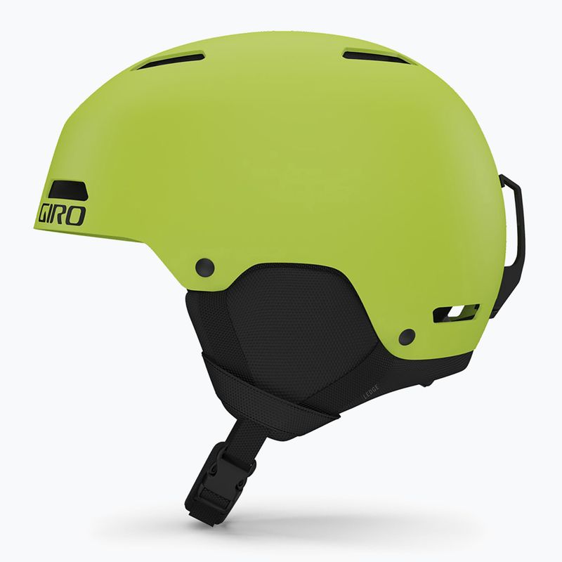Lyžařská helma Giro Ledge FS matte ano lime 2