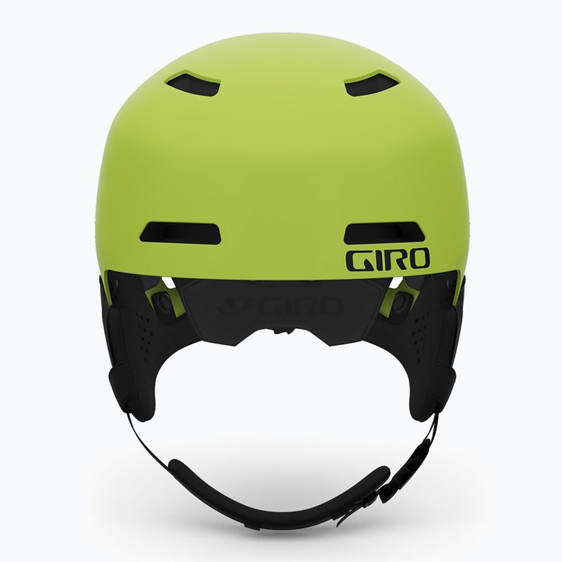 Lyžařská helma Giro Ledge FS matte ano lime 3
