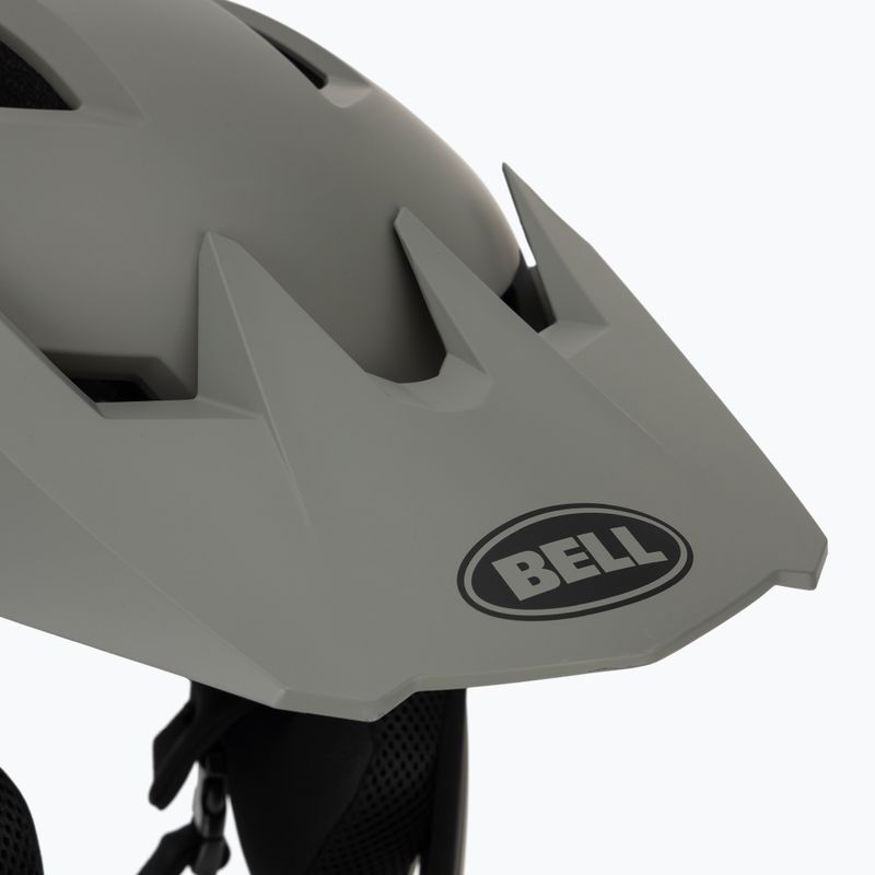 Cyklistická přilba Bell Sanction 2 matte dark grey 7