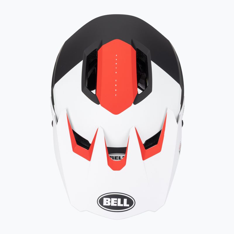 Cyklistická přilba Bell Sanction 2 DLX Mips matte black/white 6
