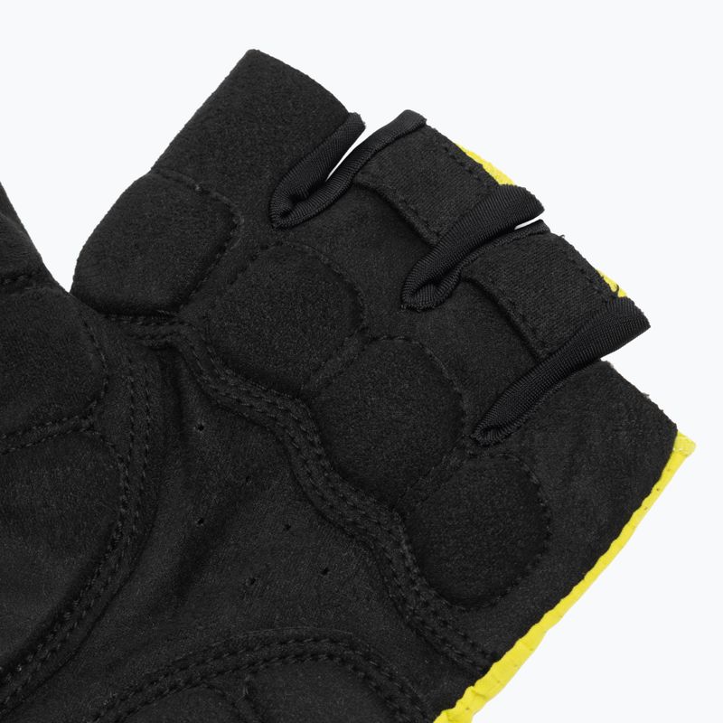Pánské cyklistické rukavice Giro Bravo Gel II highlight yellow 6