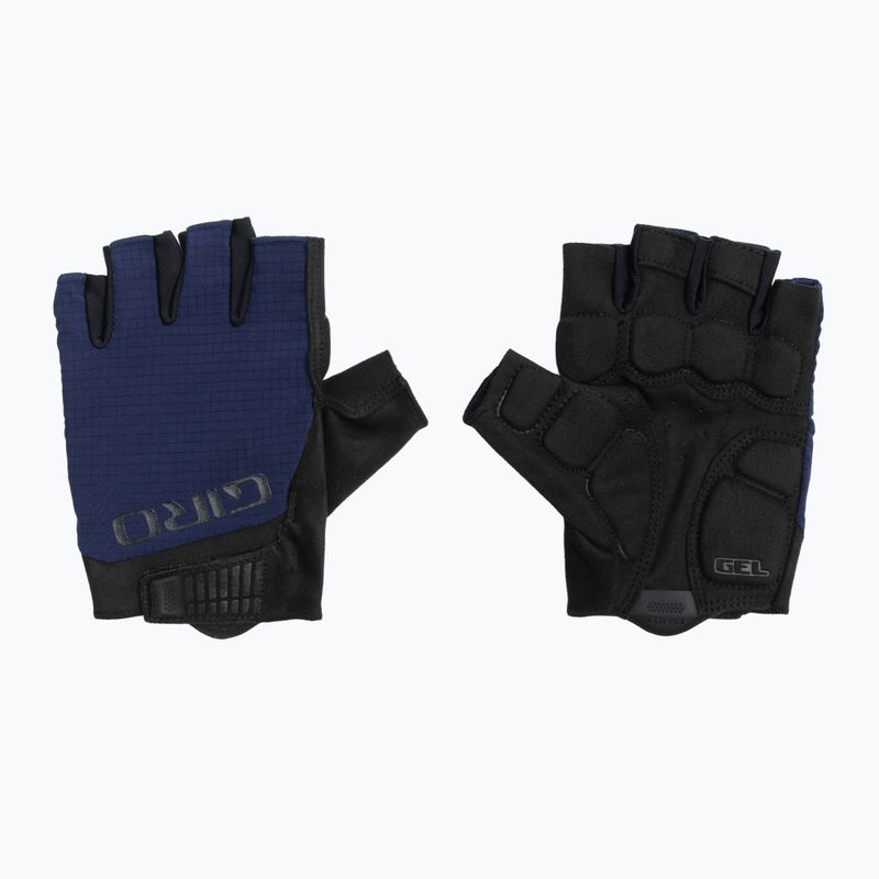 Pánské cyklistické rukavice Giro Bravo Gel II midnight
