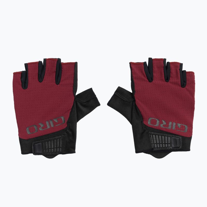 Pánské cyklistické rukavice Giro Bravo Gel II ox red 2