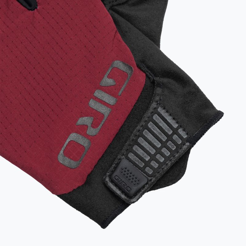 Pánské cyklistické rukavice Giro Bravo Gel II ox red 4
