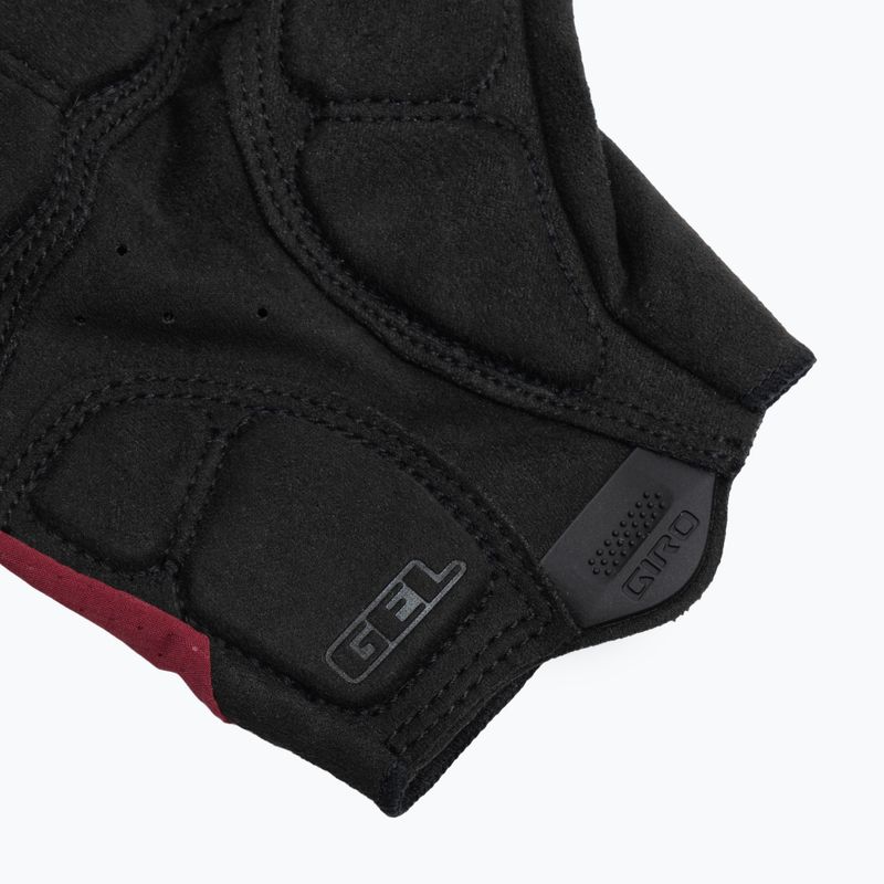 Pánské cyklistické rukavice Giro Bravo Gel II ox red 6