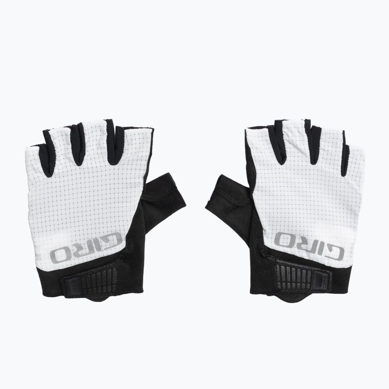 Pánské cyklistické rukavice Giro Bravo Gel II white 2