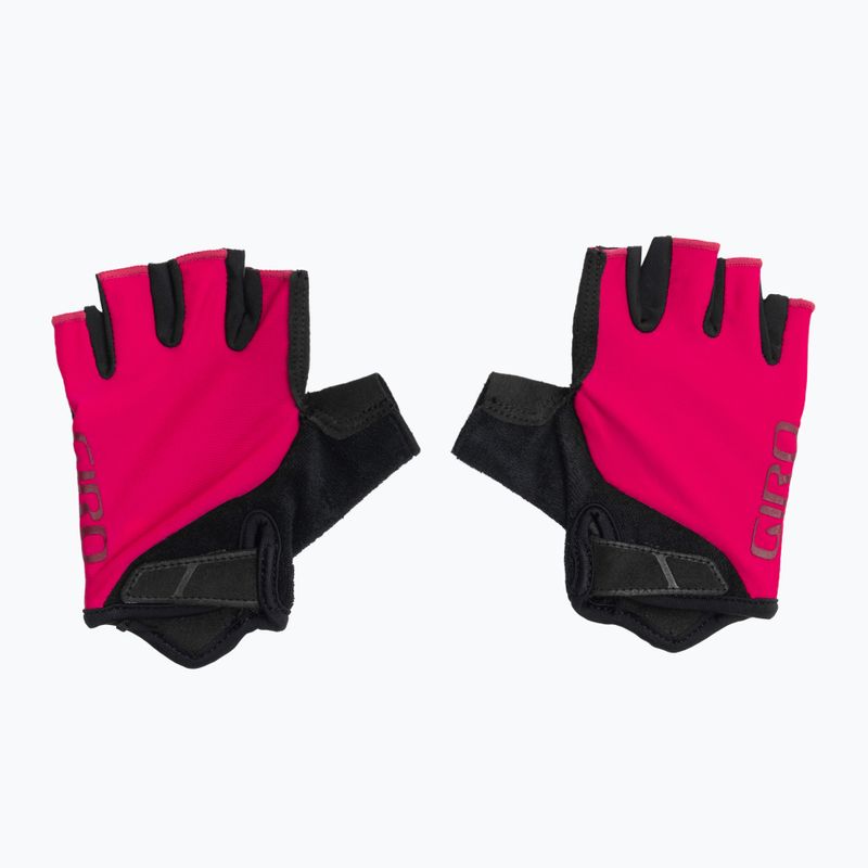 Dámské cyklistické rukavice Giro Jag'ette raspberry/dark cherry 2