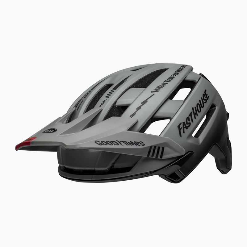 Cyklistická přilba  Bell FF Super Air R MIPS Spherical matte gray/black fasthouse 3