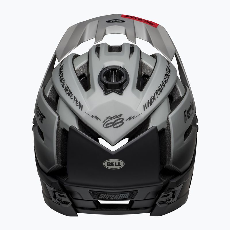 Cyklistická přilba  Bell FF Super Air R MIPS Spherical matte gray/black fasthouse 5