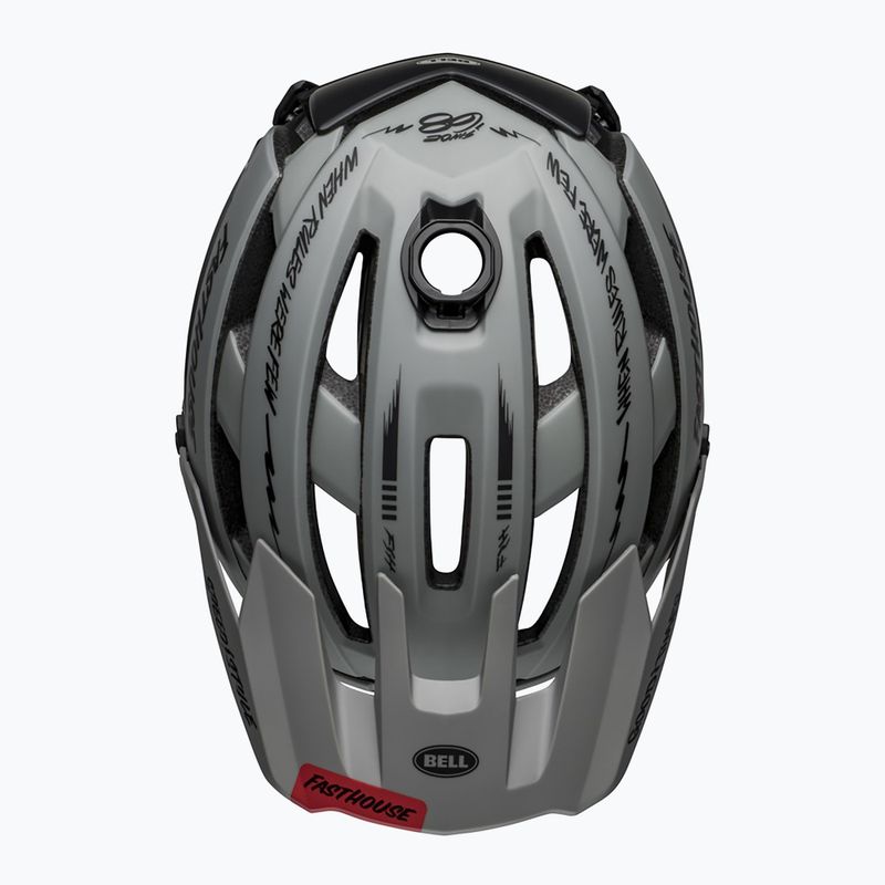 Cyklistická přilba  Bell FF Super Air R MIPS Spherical matte gray/black fasthouse 7