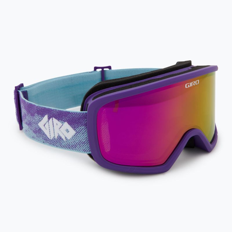 Dětské lyžařské brýle Giro Stomp purple linticular/ amber pink