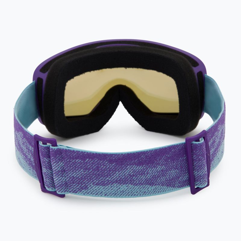 Dětské lyžařské brýle Giro Stomp purple linticular/ amber pink 3