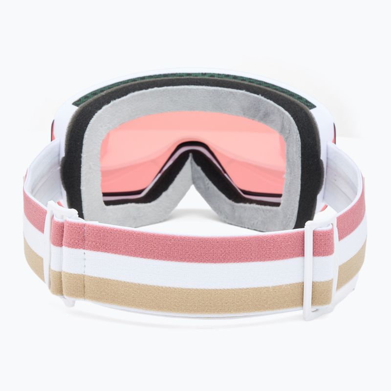 Dámské lyžařské brýle Giro Ella white lx stripe/rose gold/infrared 4