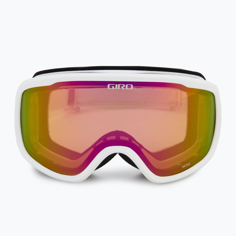 Dámské lyžařské brýle Giro Moxie white & grey chute/ amber pink/ yellow 3