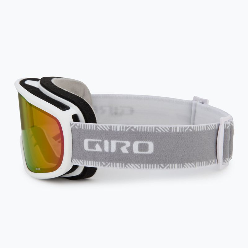 Dámské lyžařské brýle Giro Moxie white & grey chute/ amber pink/ yellow 5