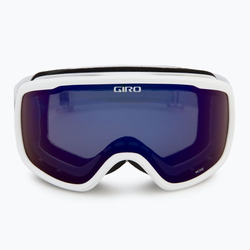 Dámské lyžařské brýle Giro Moxie white & grey chute/ cobalt/ yellow 3