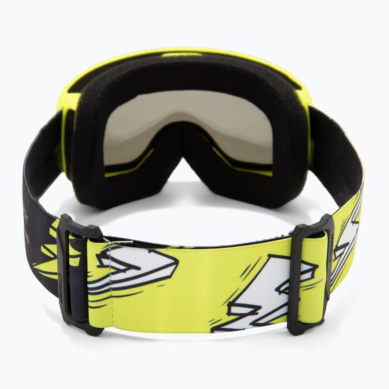 Dětské lyžařské brýle Giro Buster Jr yellow bolts/ultra black 3