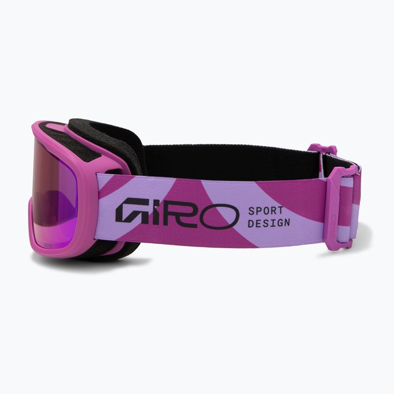 Dětské lyžařské brýle Giro Buster Jr pink flow/amber pink 4