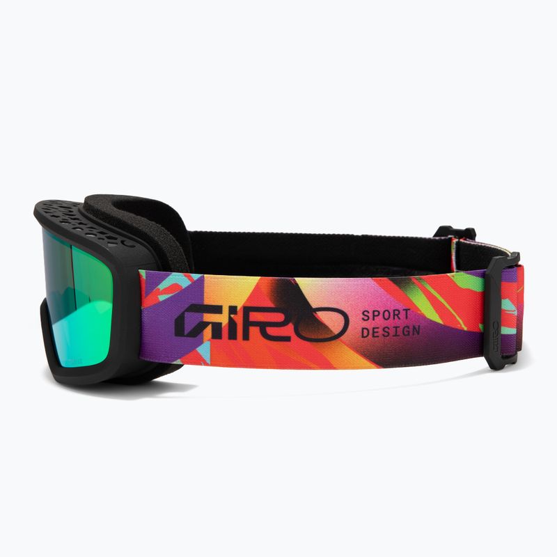 Dětské lyžařské brýle Giro Chico 2.0 Jr multi flow/loden green 4