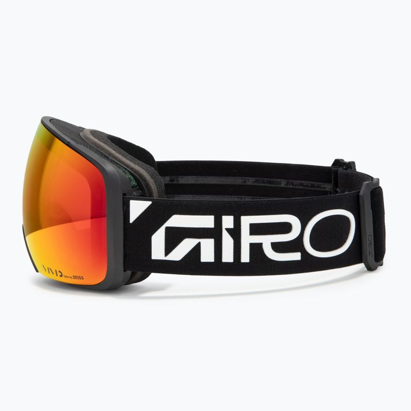 Lyžařské brýle Giro Comp black wordmark/vivid ember/vivid infrared 5