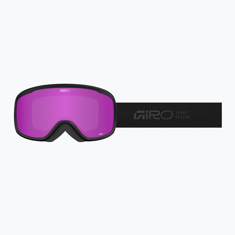 Dámské lyžařské brýle Giro Moxie black stacked/amber pink/yellow