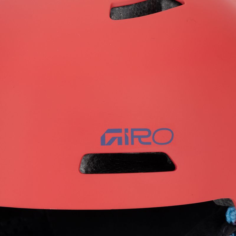 Dětská lyžařská helma Giro Crue matte red 7