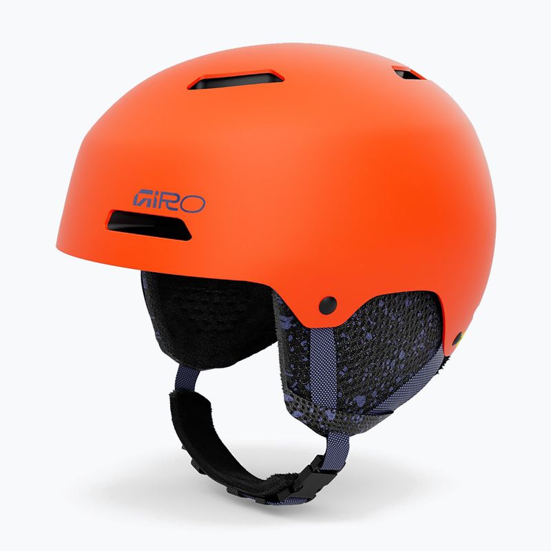 Dětská lyžařská helma Giro Crue matte orange 9
