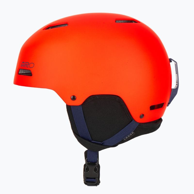 Lyžařská helma Giro Ledge FS matte orange 3