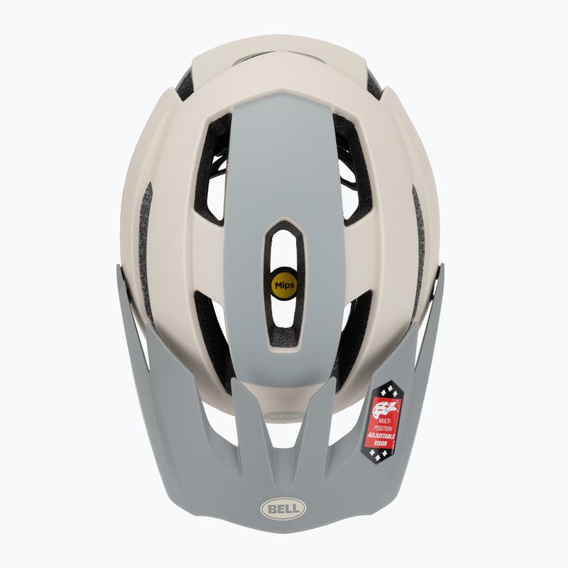 Cyklistická přilba Bell 4Forty Air Integrated MIPS matte cement 6