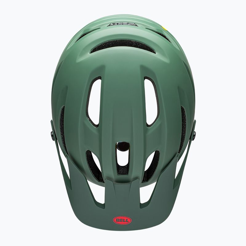 Cyklistická přilba Bell 4Forty gloss dark green/infrared 4