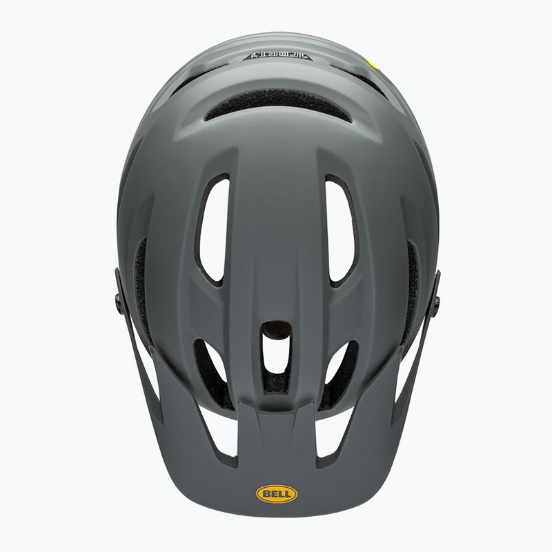 Cyklistická přilba Bell 4Forty gloss gray/yellow 4