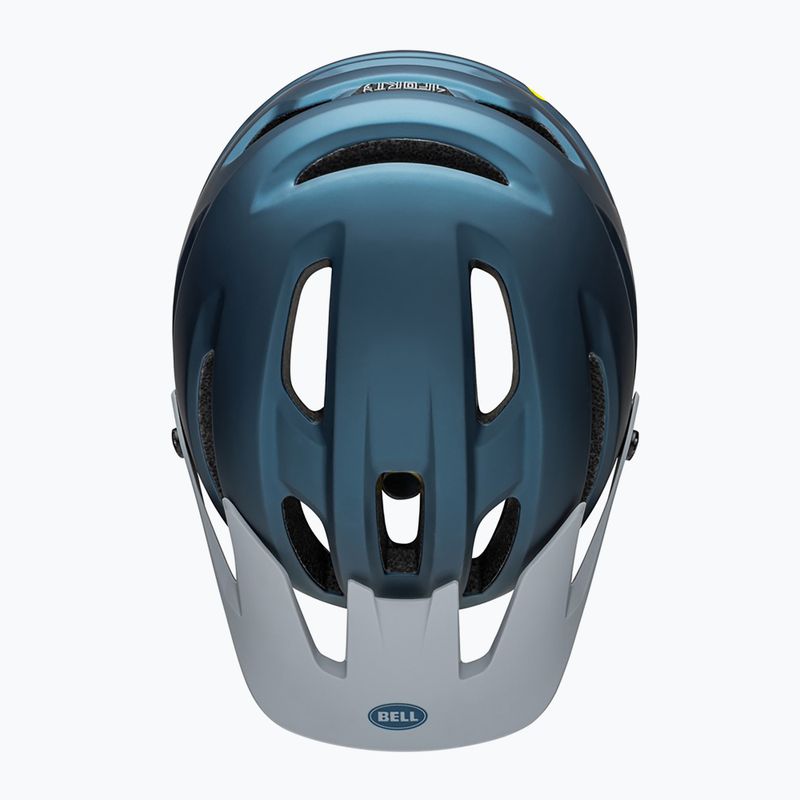 Cyklistická přilba Bell 4Forty Integrated MIPS matte gloss blue/gray 4