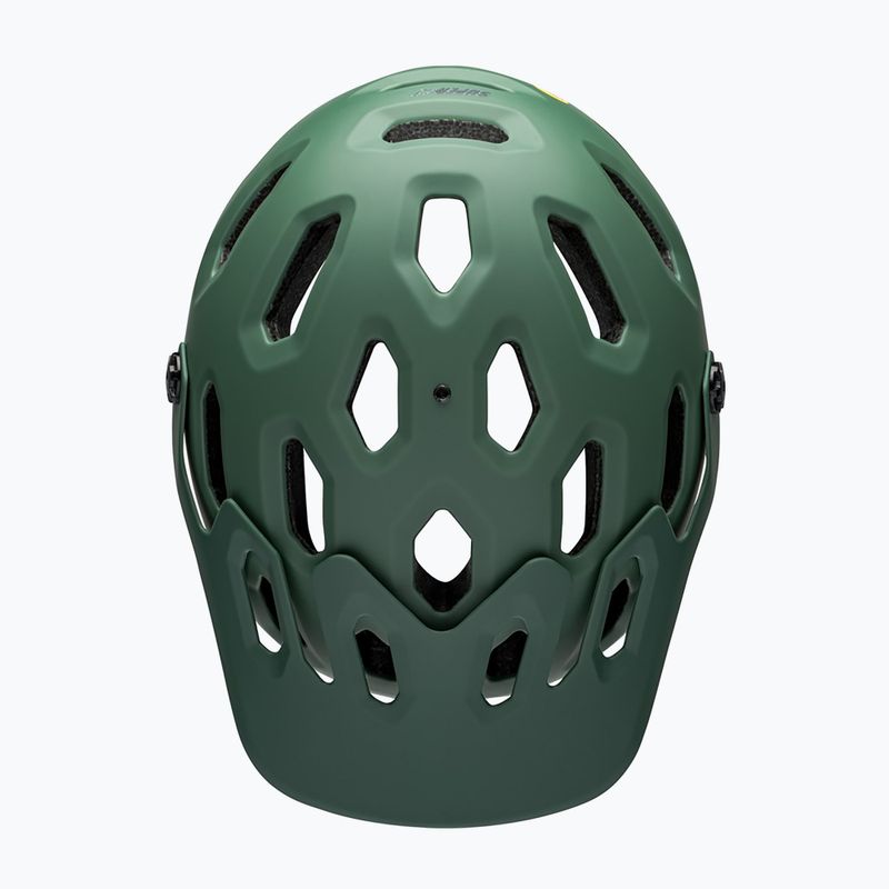 Cyklistická přilba Bell Super 3R MIPS matte dark green/infrared 5