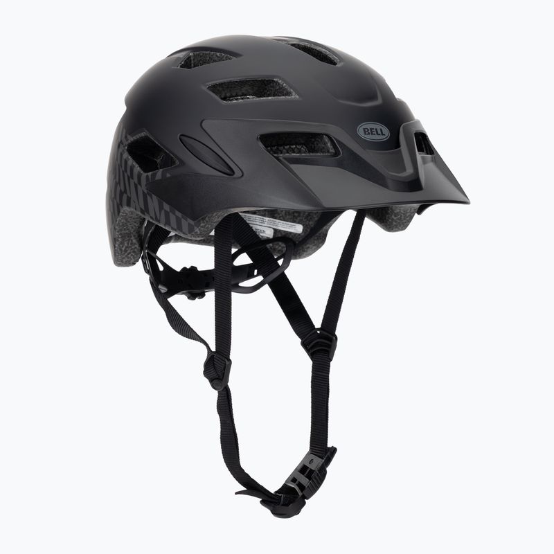 Dětská cyklistická přilba Bell Sidetrack wavy checks/matte black