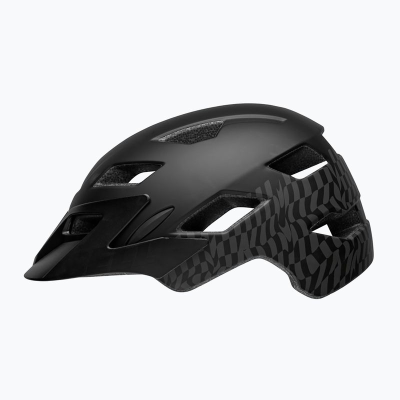 Dětská cyklistická přilba Bell Sidetrack wavy checks/matte black 2