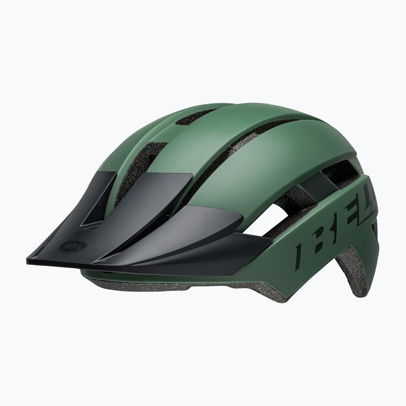 Dětská cyklistická přilba Bell Sidetrack II matte green