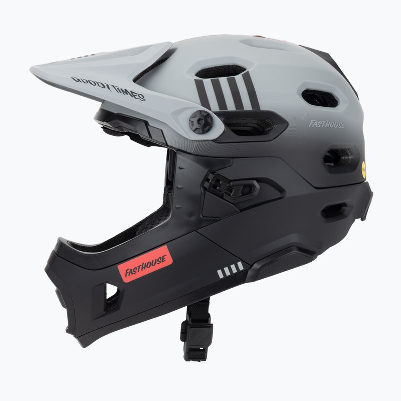 Cyklistická přilba Bell FF Super DH MIPS Spherical matte gray/black 3
