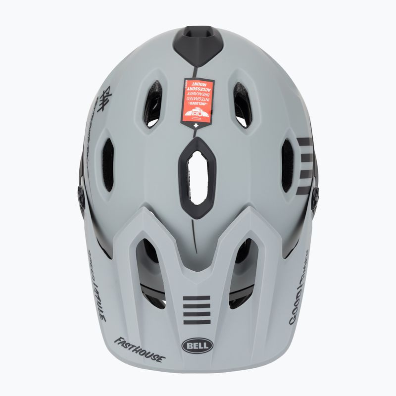 Cyklistická přilba Bell FF Super DH MIPS Spherical matte gray/black 6