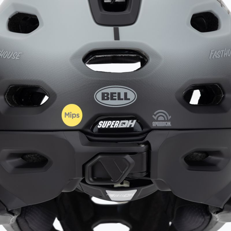 Cyklistická přilba Bell FF Super DH MIPS Spherical matte gray/black 7