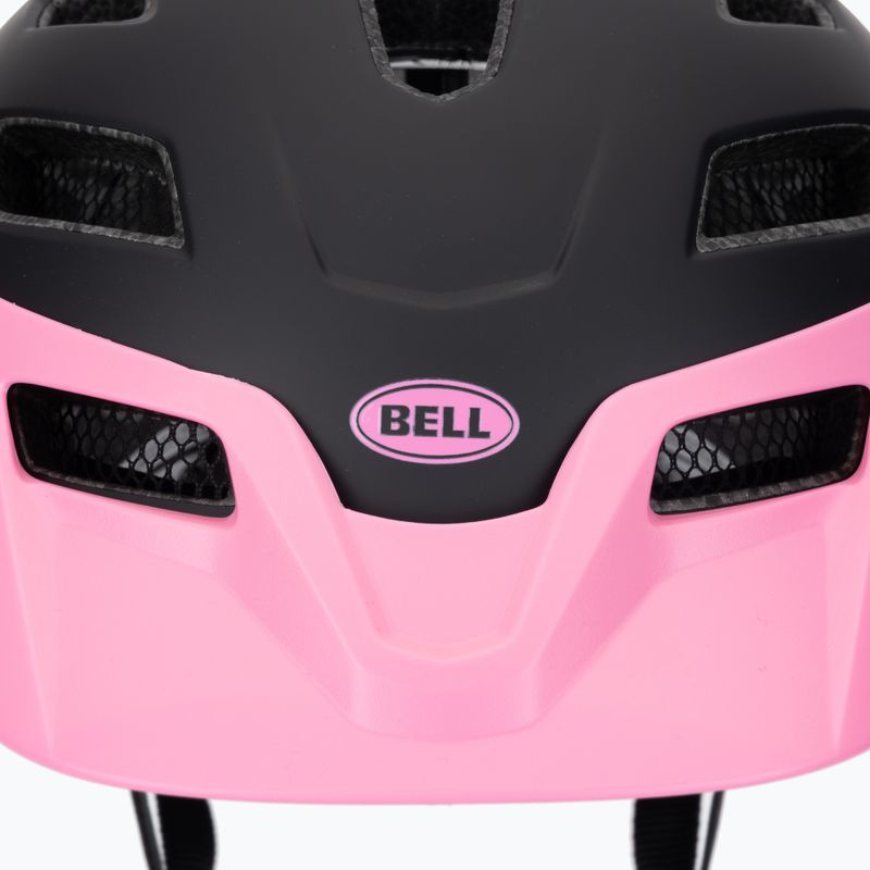 Dětská cyklistická přilba Bell Sidetrack Jr matte pink 7