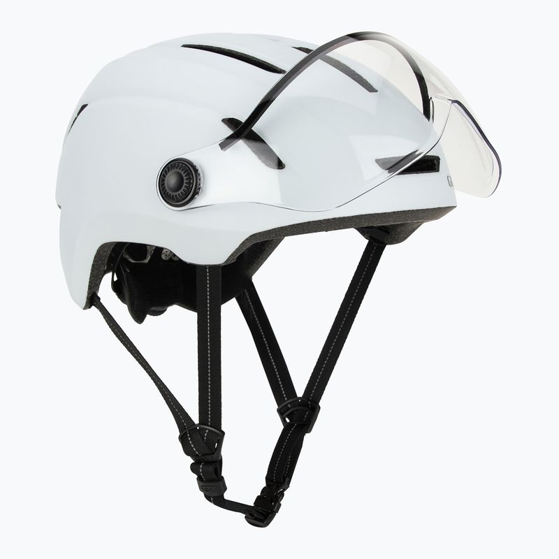 Cyklistická přilba Giro Evoke Shield Integrated MIPS matte chalk 2