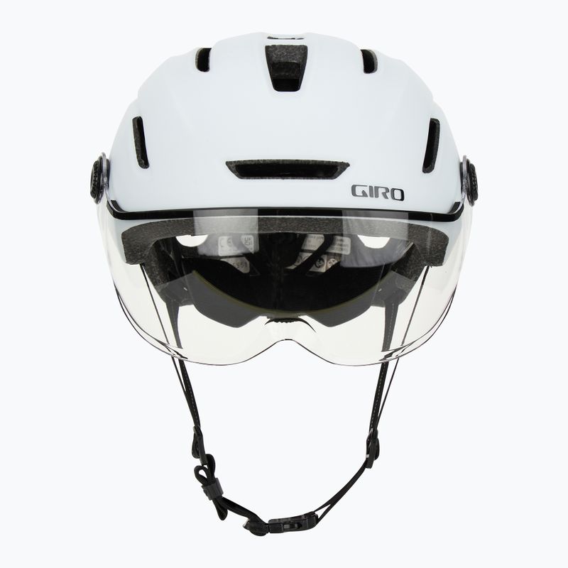 Cyklistická přilba Giro Evoke Shield Integrated MIPS matte chalk 3